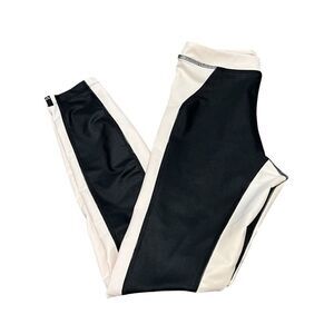 TRUE RELIGION Black & Cream Legging Size S